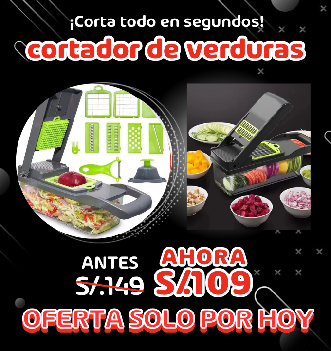 CORTADORA DE VERDURAS 2025
